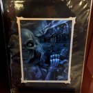 Disney Parks Haunted Mansion Ezra Hitchhiking Ghost Print By Craig Fraser NEW