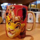 Disney Parks The Lion King Simba Timon and Pumba Ceramic Cup Mug NEW