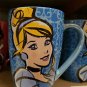 Disney Parks Princess Cinderella Ceramic Cup Mug New