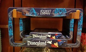 Disneyland Resort 2017 Sorcerer Mickey License Plate Frame New
