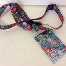 Six Flags Magic Mountain DC Justice League America Lanyard & ID Card Holder