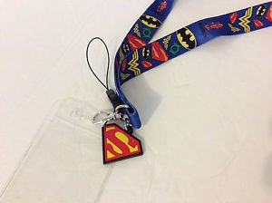 Six Flags Magic Mountain DC Justice League Lanyard & ID Card Holder