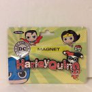 Six Flags Magic Mountain DC Harley Quinn PVC Magnet