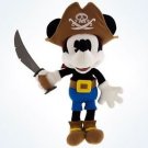 Disney Parks Mickey Mouse as Pirate 9" Plush Doll New