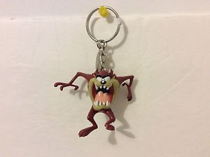 Six Flags Magic Mountain Looney Tunes Tasmanian Devil Figure Keychain