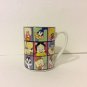 Six Flags Magic Mountain Looney Tunes Multi Character Faces Ceramic Mug
