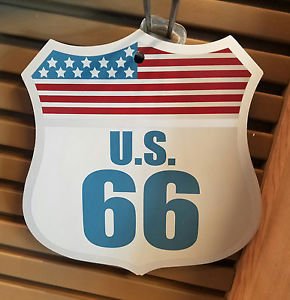 Disney Parks DCA Mickey Mouse Route US 66 Sign Brand New