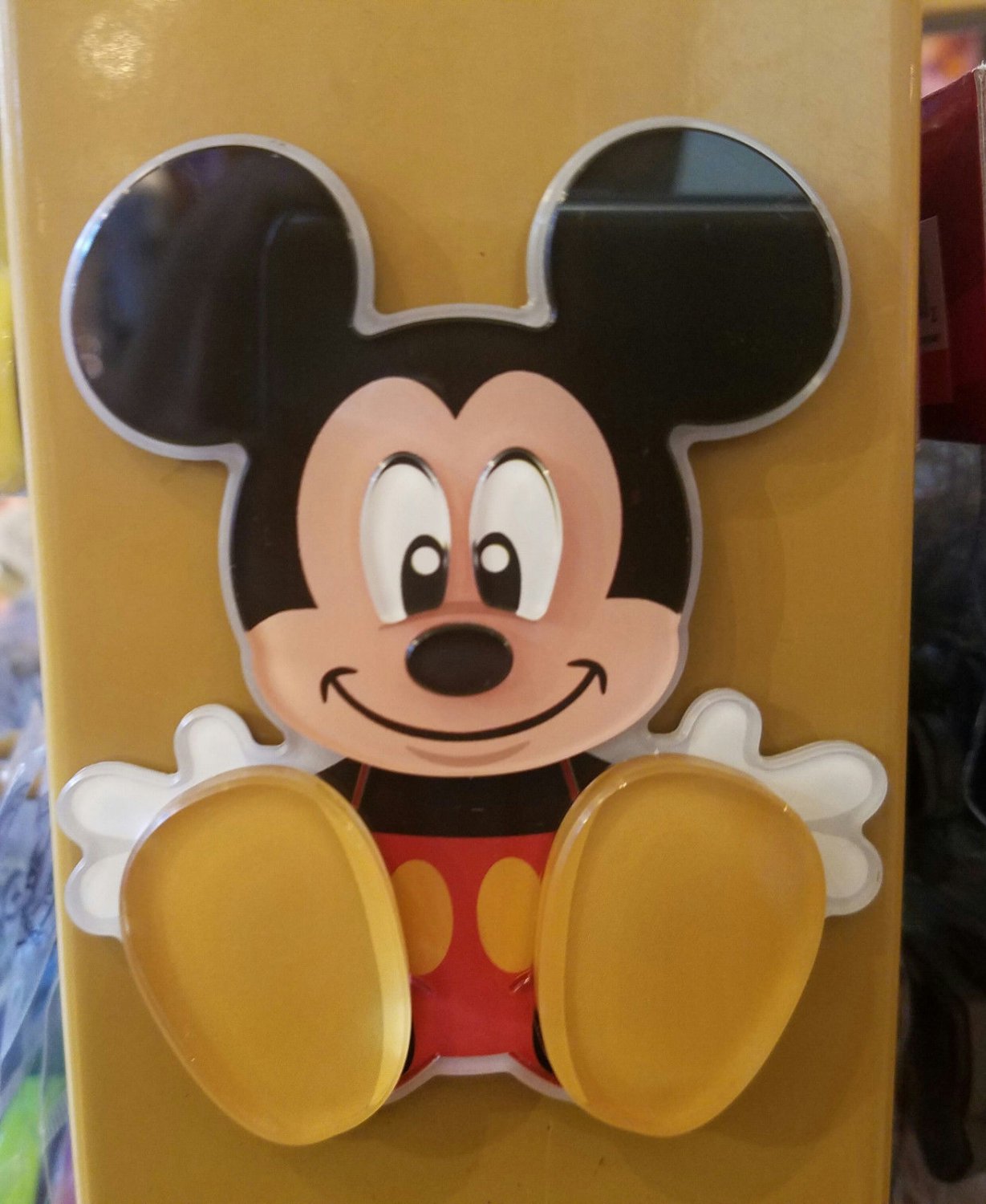 Disney Parks Mickey Mouse Acrylic Magnet Brand New