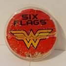Six Flags Magic Mountain DC Comics Wonder Woman Mini Globe Magnet