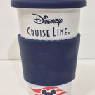 Disney Cruise Line Ceramic Travel Mug With Rubber Lid Brand new