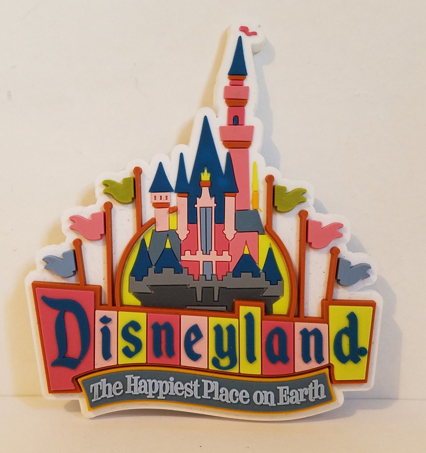 Disneyland Retro Princess Aurora's Sleeping Beauty's Castle Magnet