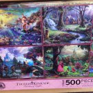 Disney Parks Disneyland Thomas Kinkade (4) 500 pc Puzzle BRAND NEW