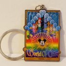 Disney Parks DCA World Of Color Metal Keychain New