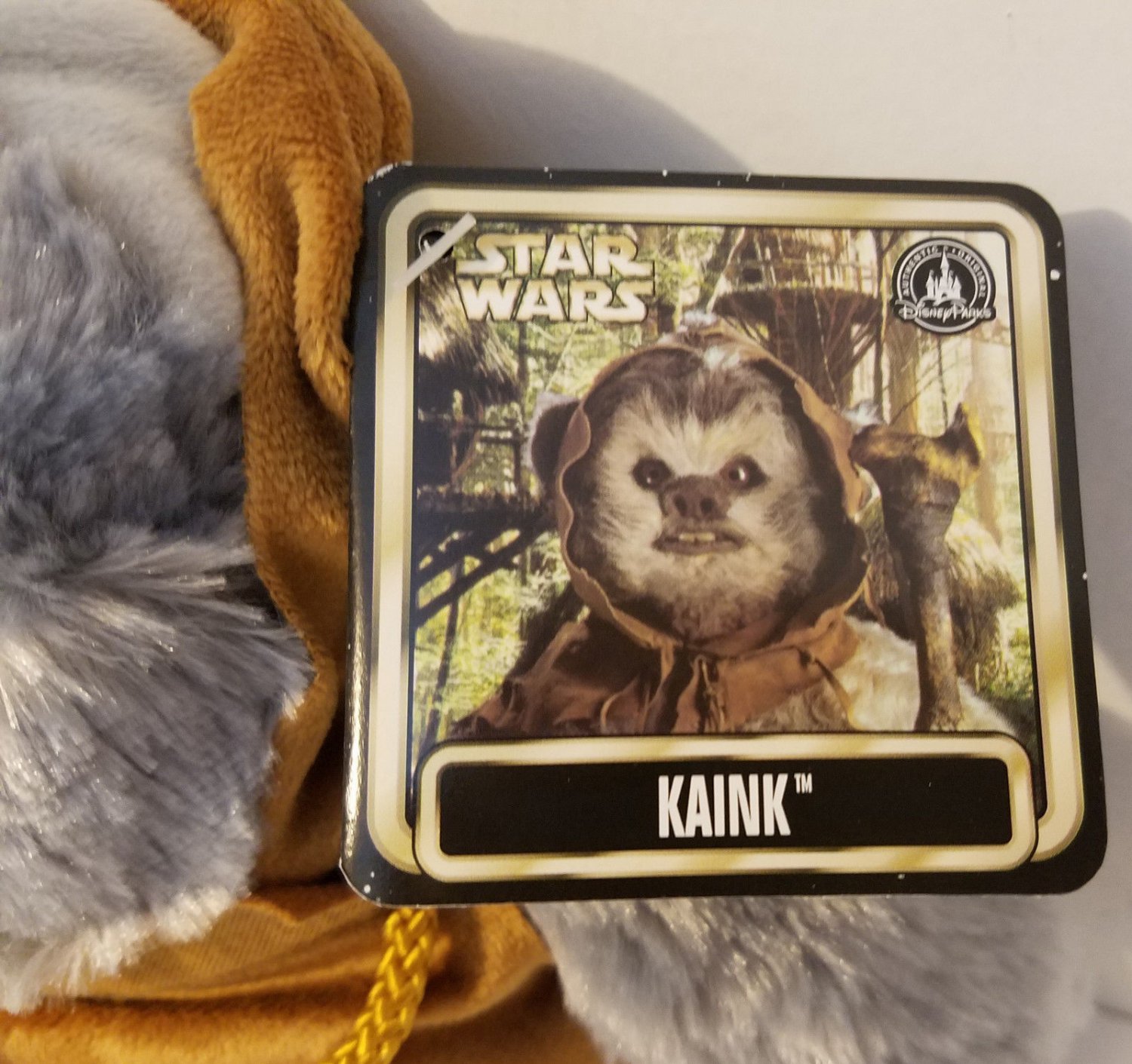 disney plush ewok