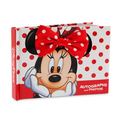 Disney Parks Minnie Mouse Autograph Book and Photo Album Book