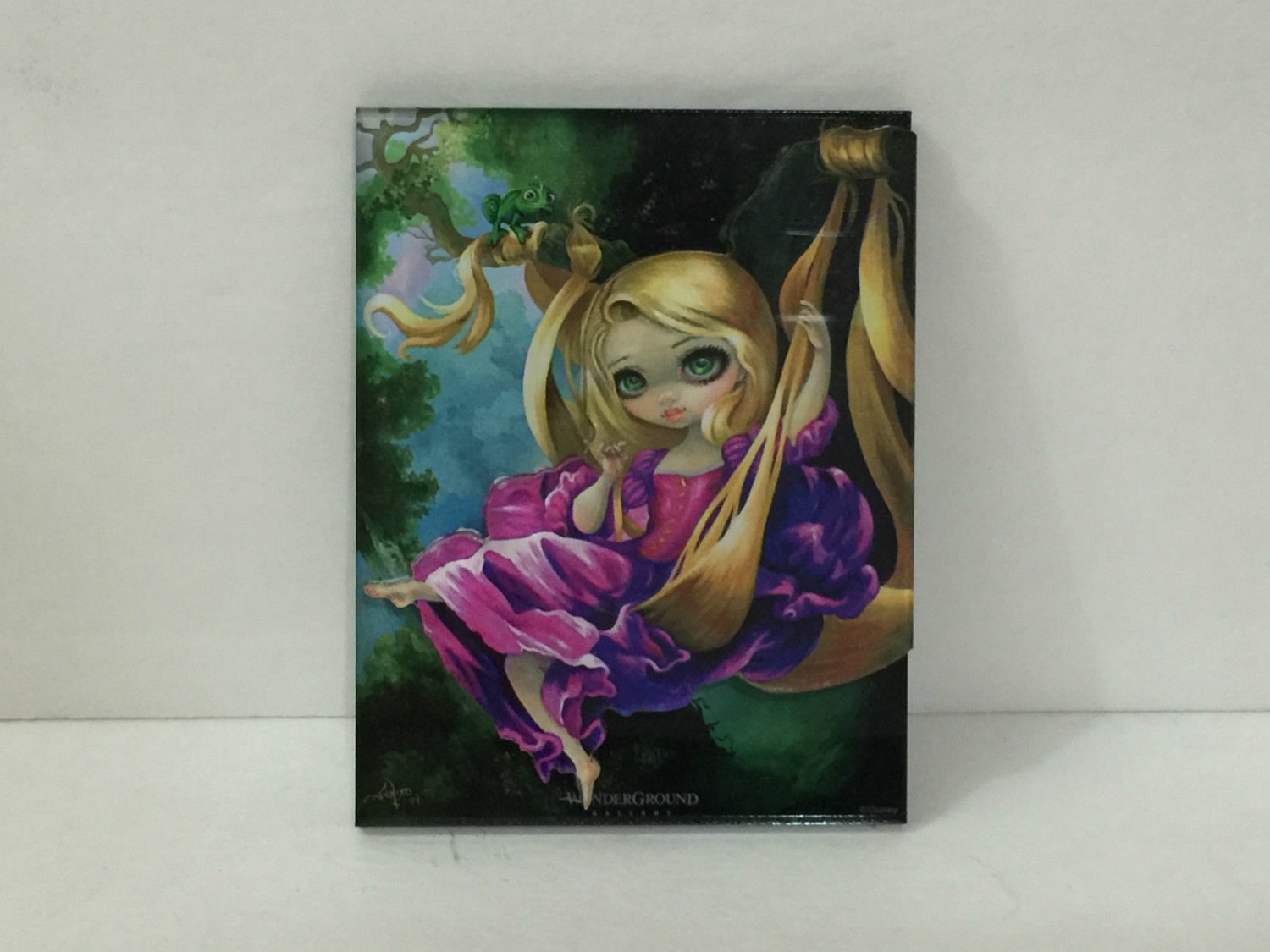 Disney WonderGround Rapunzel In The Swing 3D Magnet Jasmine Becket-Griffith New