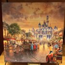 Disneyland 60th Diamond Celebration Canvas Wrap Print by Thomas Kinkade Studios