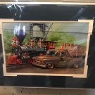 Disney Parks DCA Cars Land Finns Deluxe Print by Chip Foose Brand New