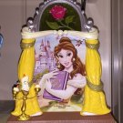 Disney Parks Beauty And The Beast Princess Bell Resin 3-D Picture Photo Frame
