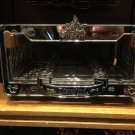 Disneyland Resort Princess Aurora Castle Chromed Metal License Plate Frame New
