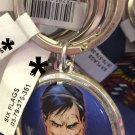 Six Flags Magic Mountain Superman Face Keyring Metal Keychain