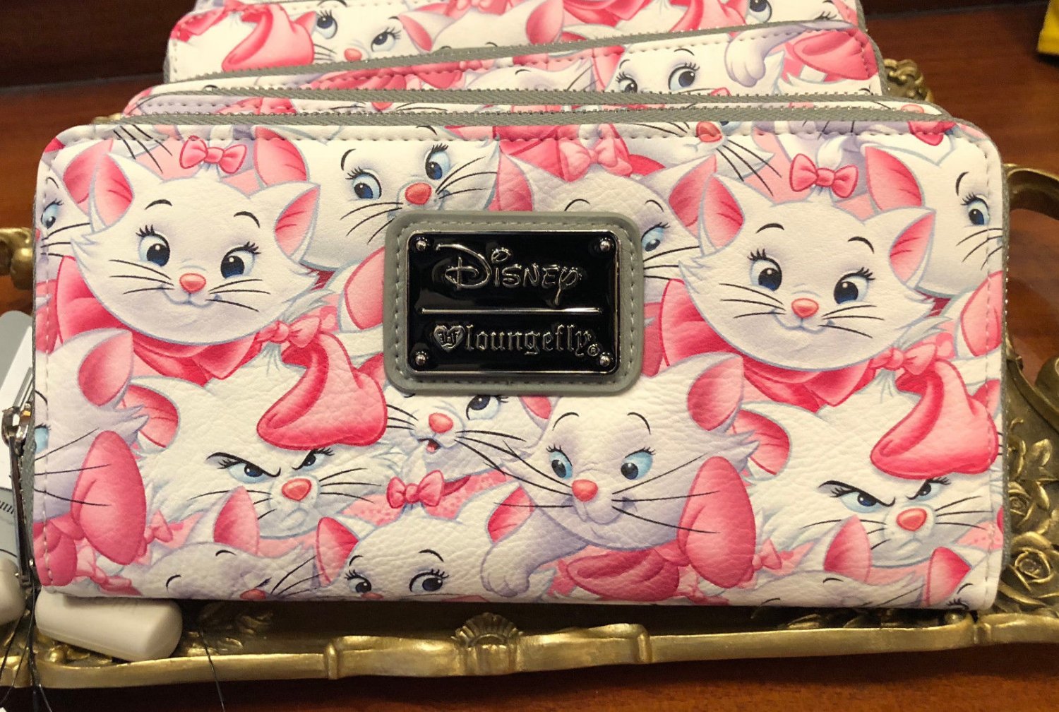 Disney Parks Loungefly Aristocats Marie Cat Wallet New With Tag