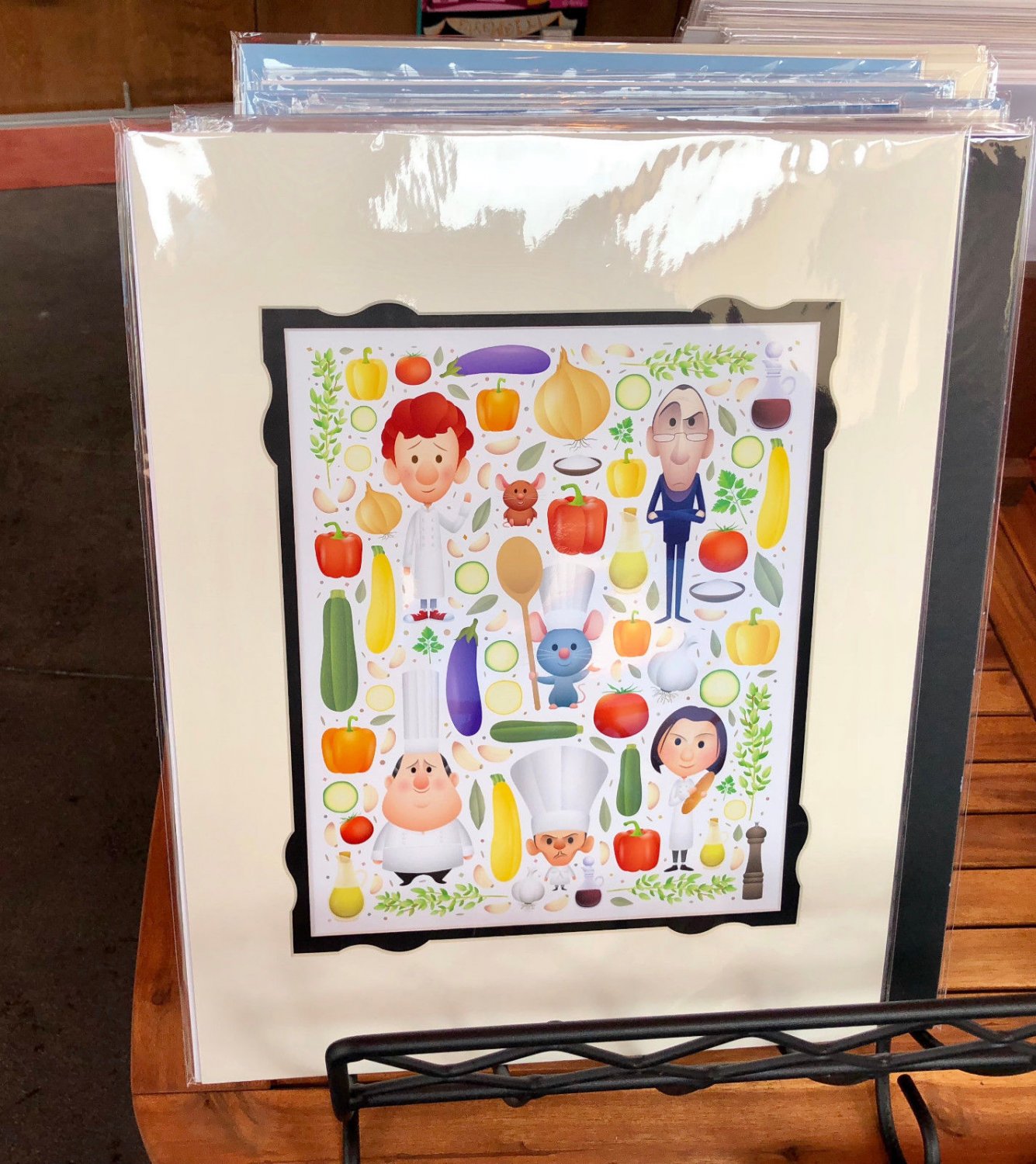 Disney Wonderground Gallery Remy's Recipe Print by Jerrod Maruyama