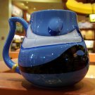 Disney Parks Genie Face Blue Ceramic Mug New