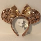 Disney Parks Exclusive Rose Gold Headband Minnie Mouse Ears