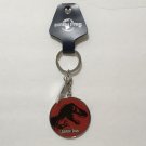 Universal Studios Exclusive Jurassic Park Double Sided Metal Keychain New