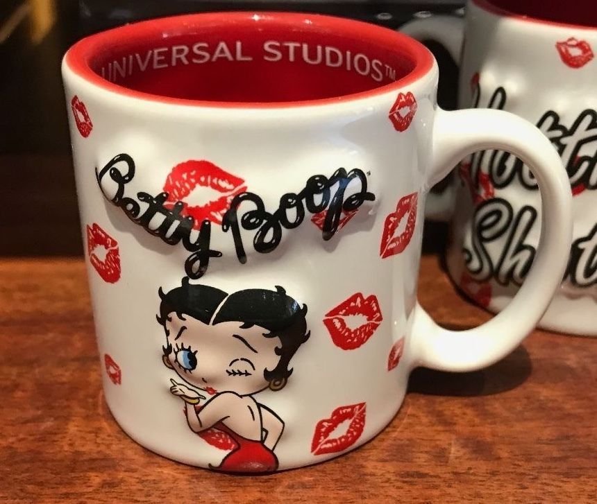Universal Studios Exclusive Betty Boop Hottie Shot! Espresso Cup