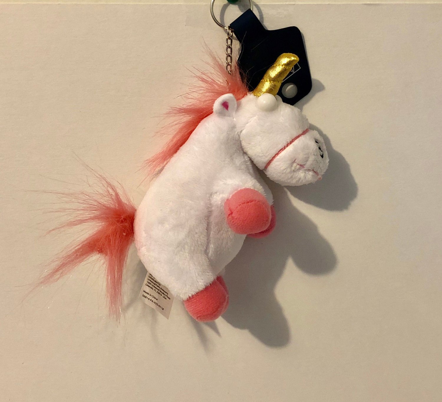 Universal Studios Exclusive Despicable Me Unicorn 4" Plush Figure Keychain