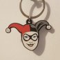 Six Flags Magic Mountain DC Comics Harley Quinn Face Keychain New