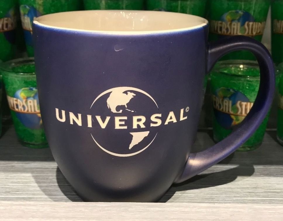 Universal Studios Exclusive Navy Blue Ceramic Mug Cup