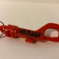 Six Flags Magic Mountain Looney Tunes Zombies Tasmanian Devil Keychain