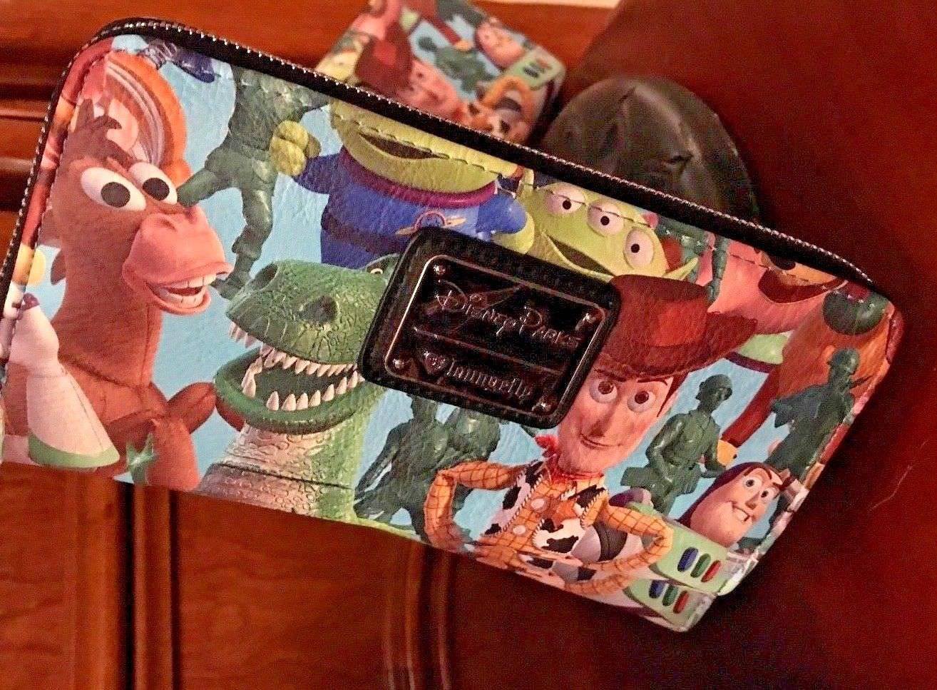 Disney Parks Exclusive Loungefly Toy Story Clutch Wallet New