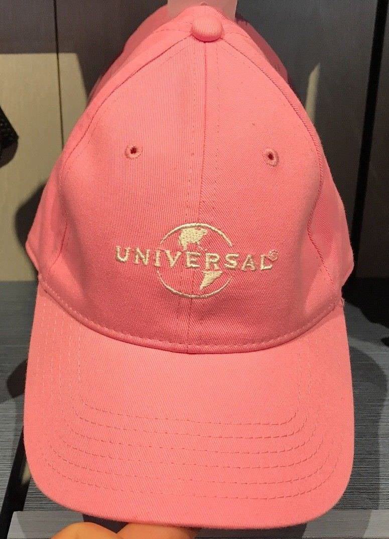 Universal Studios Exclusive Women's Pink Baseball Cap Hat Brand New
