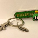 Six Flags Magic Mountain Looney Tunes Marvin The Martian Metal Keychain New
