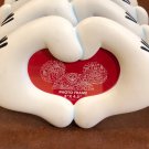 Disney Parks Mickey Mouse Heart Shaped Hands Photo Frame New