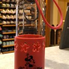 Disney Parks Minnie Mouse Glass Water Bottle New