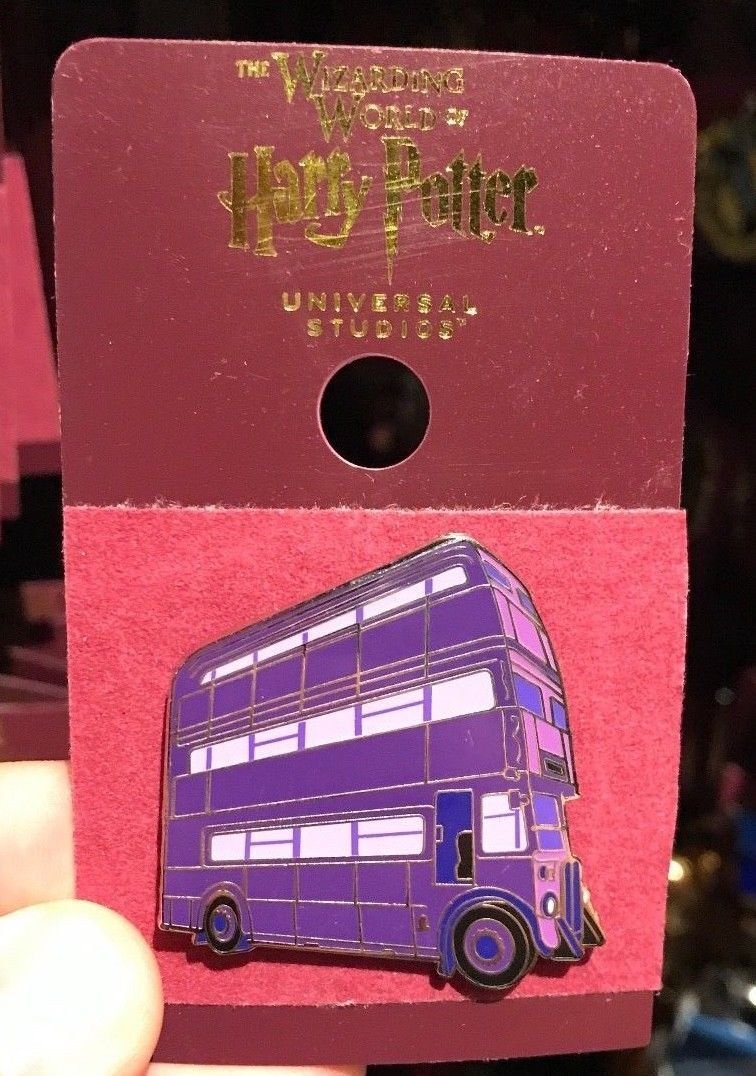 Universal Studios Wizarding World of Harry Potter Double Decker Trading Pin