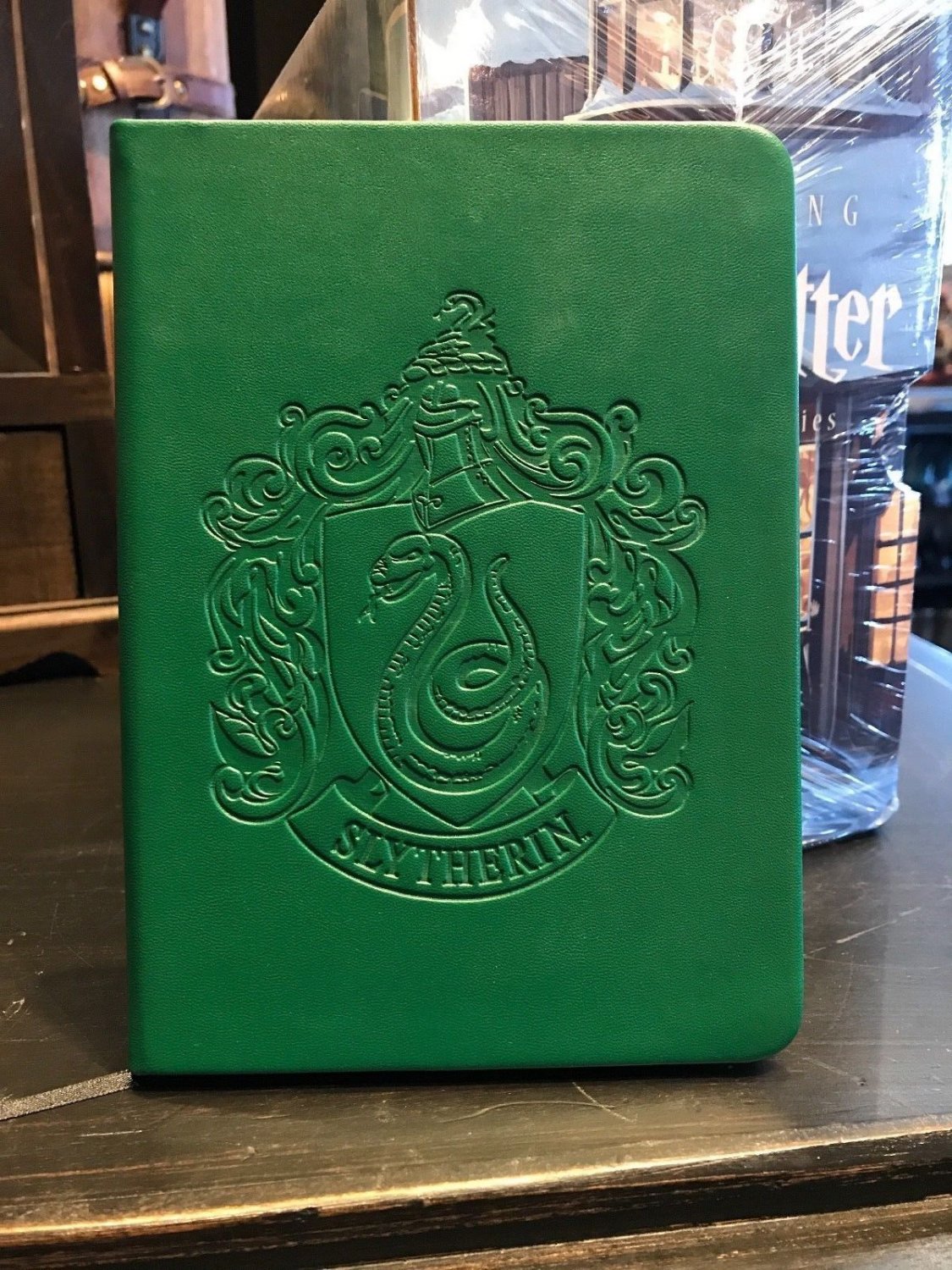 Universal Studios Wizarding World of Harry Potter Slytherin Green Journal New