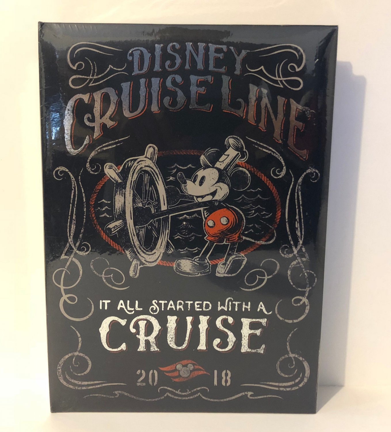 Disney Cruise Line 2018 Feat. Mickey Mouse Large Photo Album New