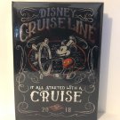 Disney Cruise Line 2018 Feat. Mickey Mouse Large Photo Album New