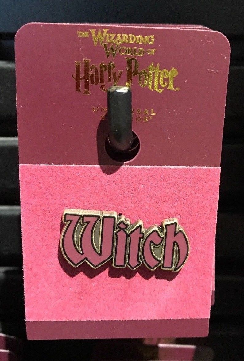 Universal Studios Wizarding World of Harry Potter Witch Trading Pin New