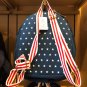Disney Parks American Legend Mickey Laugh Love Mickey Backpack New