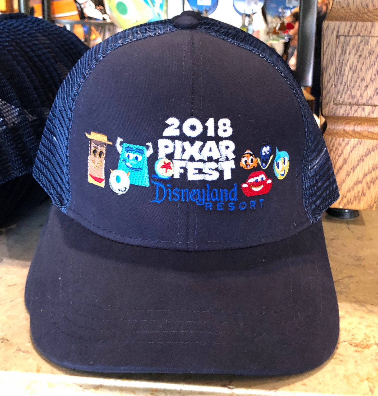 Disneyland Resort 2018 Pixar Fest Adjustable Hat Cap New