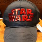 Disney Parks Star Wars Black/ Red Adjustable Hat Cap New