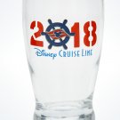 Disney Cruise Line 2018 Glass Cup New