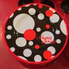 Disney Parks Minnie Mouse Signature Polka Dots 7" Dessert Plate